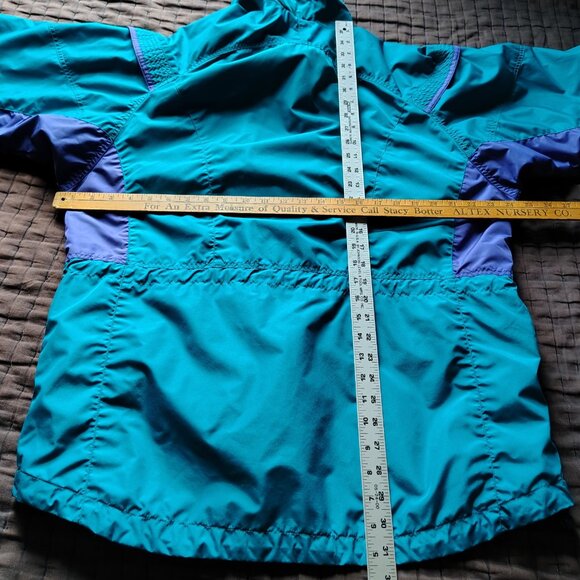 VINTAGE Columbia Gizzmo Jacket Women's Size Medium Teal Insulated Winter Coat - Picture 13 of 16